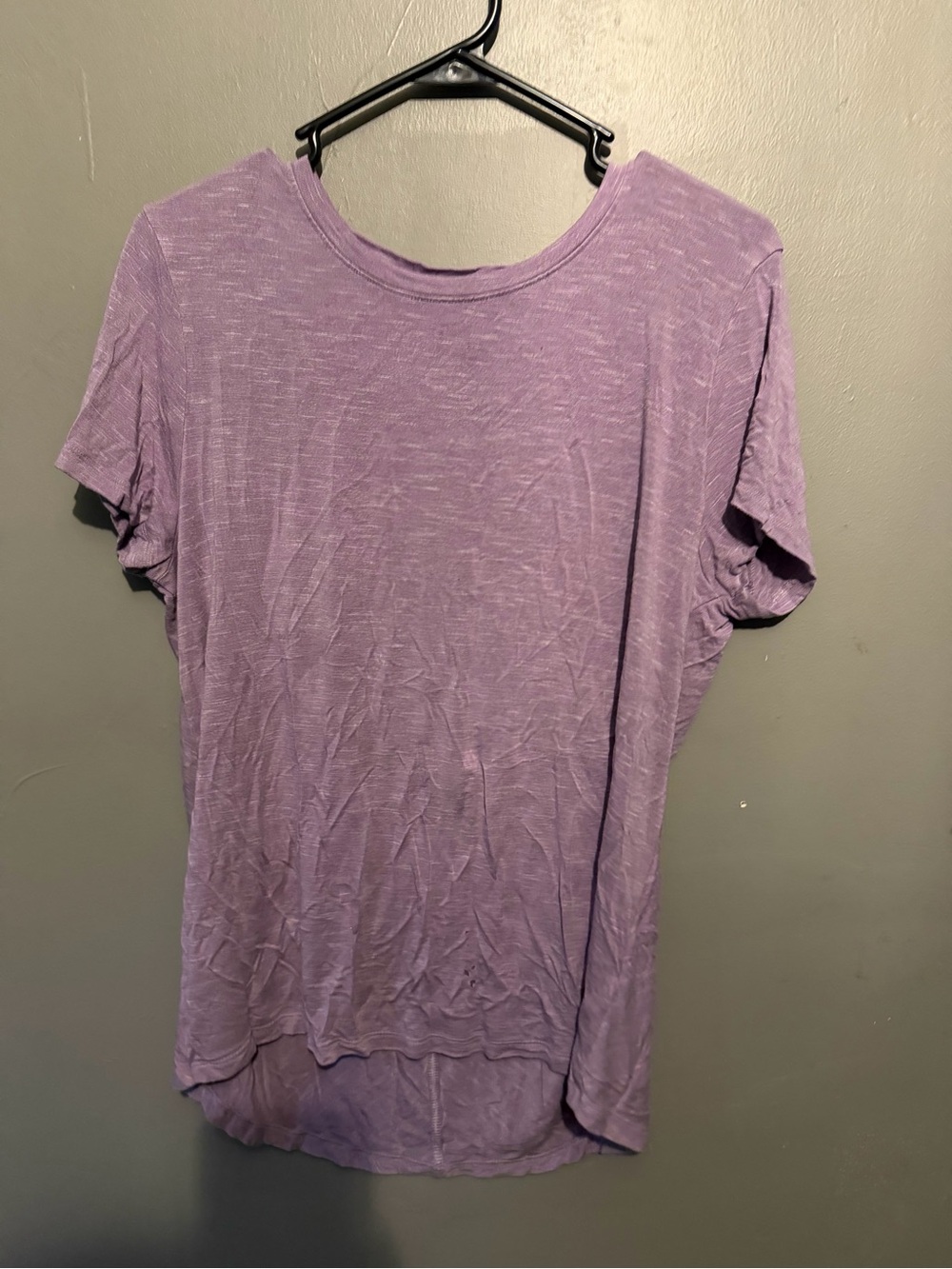 Avia Purple Short Sleeve Crewneck Tee
